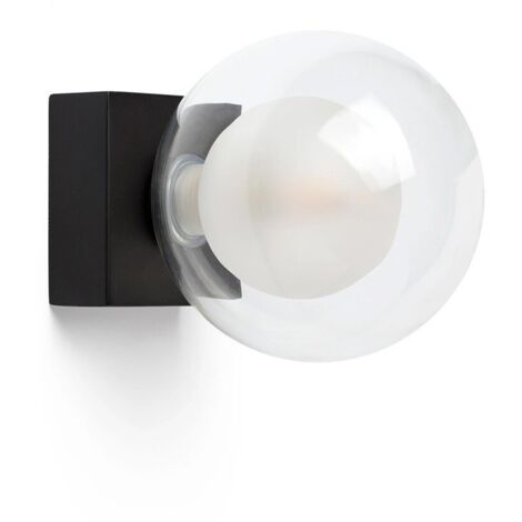 Aplique de pared negro PERLA 40088