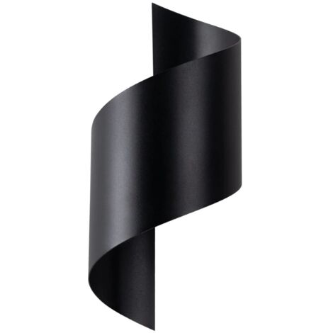 Aplique de pared Niri negro
