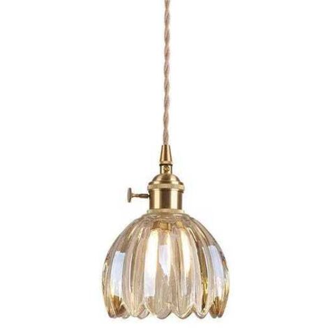 Aplique de pared nórdico sencillo, lámpara decorativa floral retro, tipo de conexión E26, marrón, con luz cálida LED de 4W