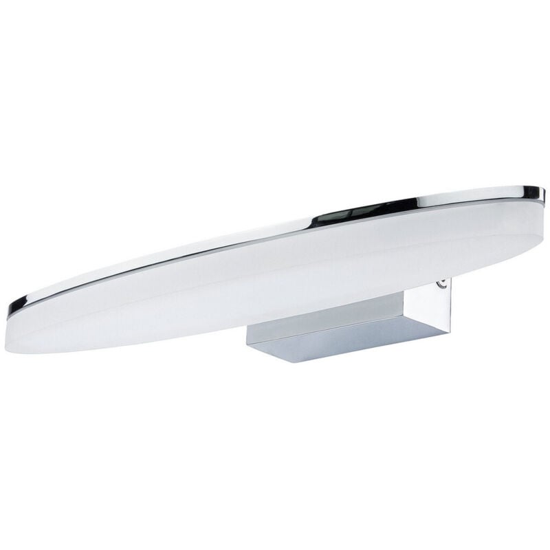 Inspired Mantra Fusion Ola Ola Aplique 6W LED Oval 3000K IP44, 450lm, Cromo Pulido/Acrílico Mate, 3 años de Garantía