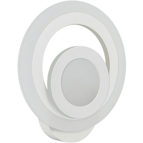 Aplique de pared ORBIT LED C 14W 4200K IP44 blanco