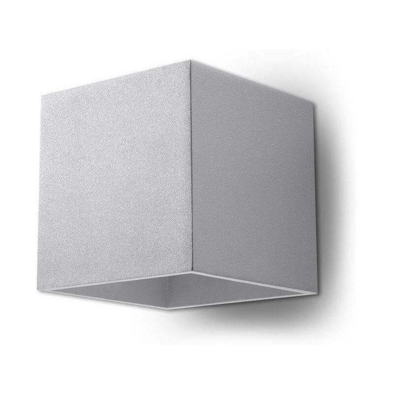 

Sollux Lighting - Sollux QUAD - 1 Light Up Down Wall Gris claro, G9