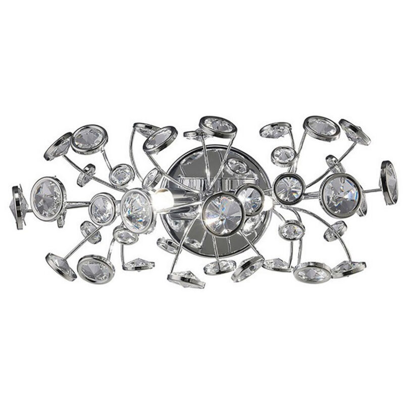 Inspired Savanna Aplique Conmutada 2 Luz G9 Cromo Pulido/Cristal