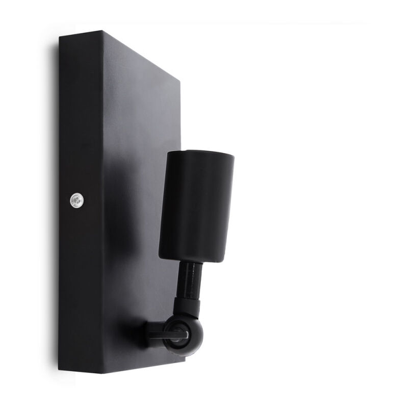 

Aplique de Pared E27 Negro (Sin Lámpara) Nora [HO-E27WALLLIGHT-H-B] (HO-E27WALLLIGHT-H-B)