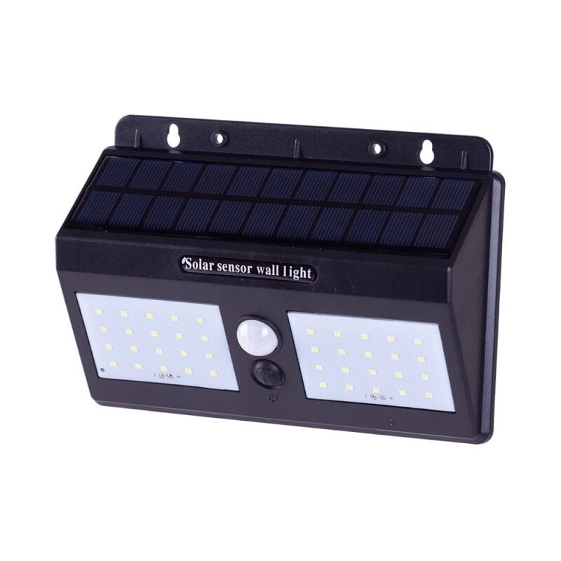 

Aplique de Pared Solar IP65 40xLED SMD Sensor Luz + Movimiento (WR-SW8019-PIR)