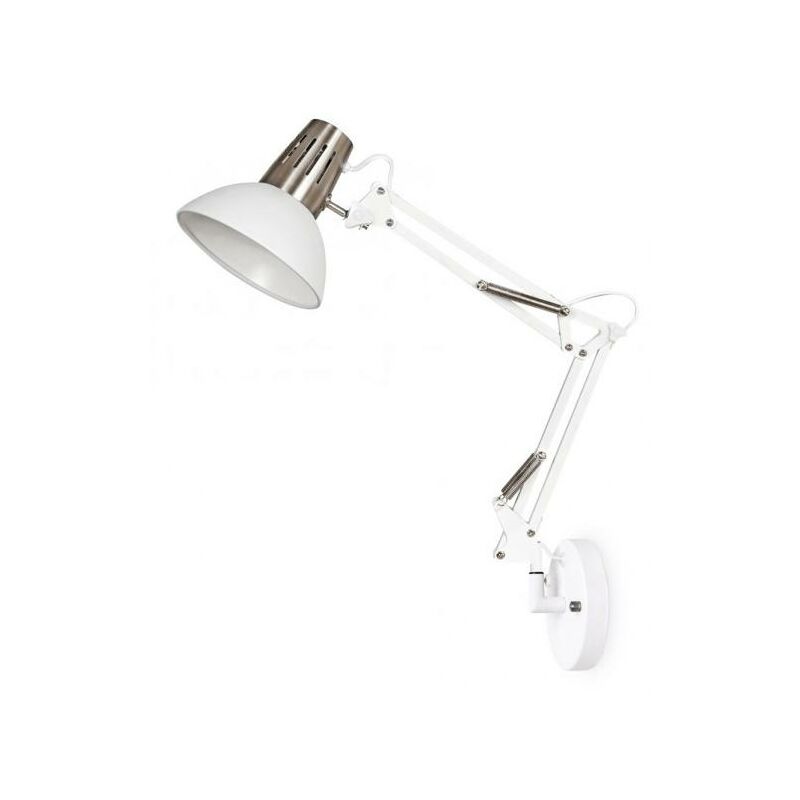 

Flexo de pared Zulu E27 Flexo de pared Zulu E27 Blanco - Blanco