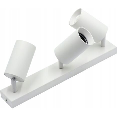 Aplique de pared triple blanco SPOT TRIPLE PLAFÓN
