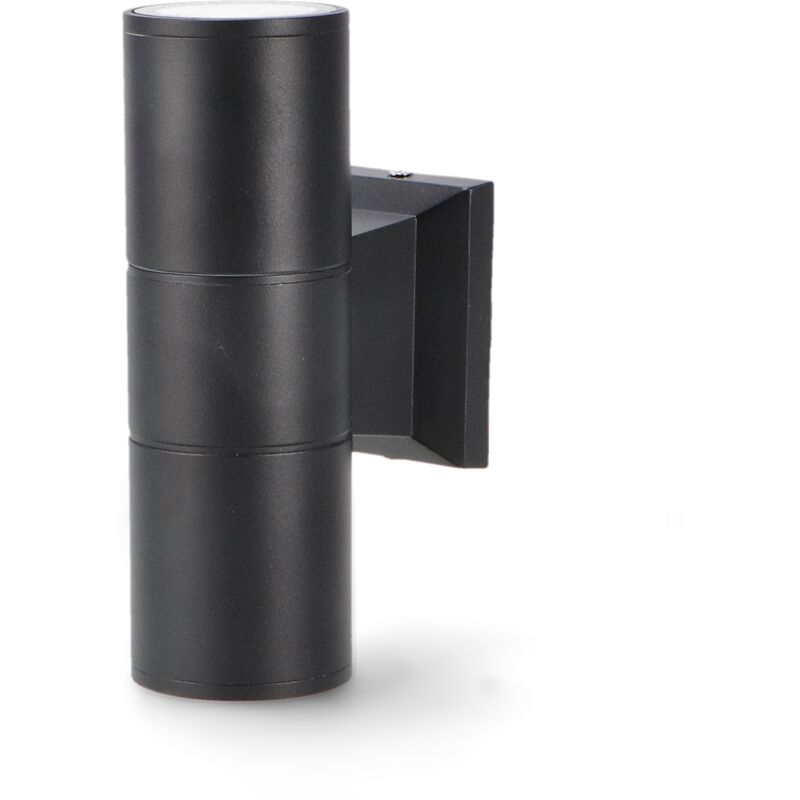 

Aplique de pared Tube Negro II 2XGU10 IP54 Negro - Iluminashop