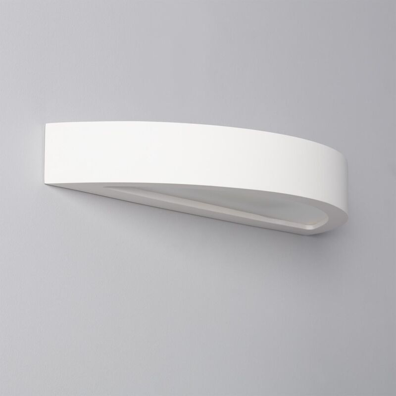 Aplique de Pared de Yeso Iluminación Doble Cara Upinde Blanco