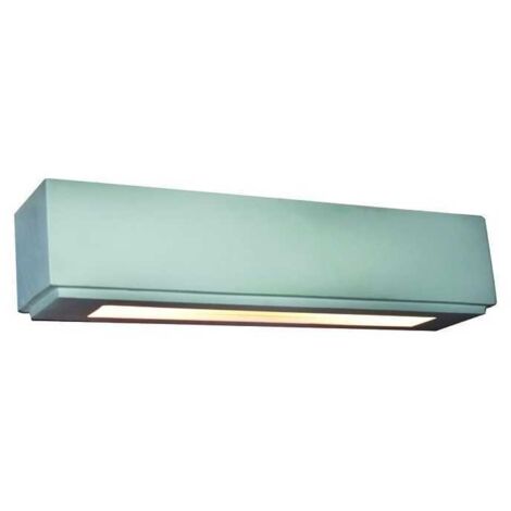 Aplique de pared Vigor Sparta Yeso Blanco 2X40 Vatios