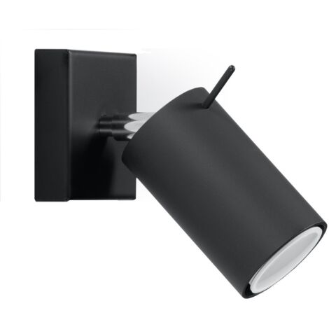 Aplique de pared Vinivi negro
