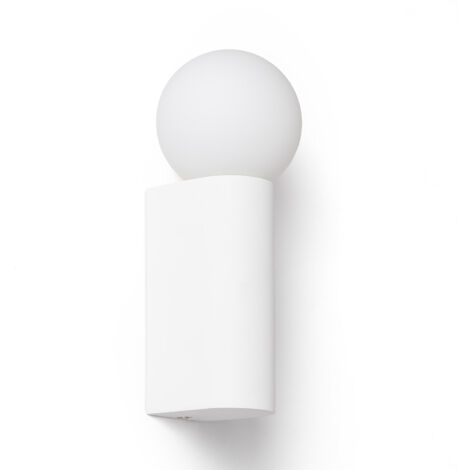 Aplique de Pared Yeso Bloky Blanco