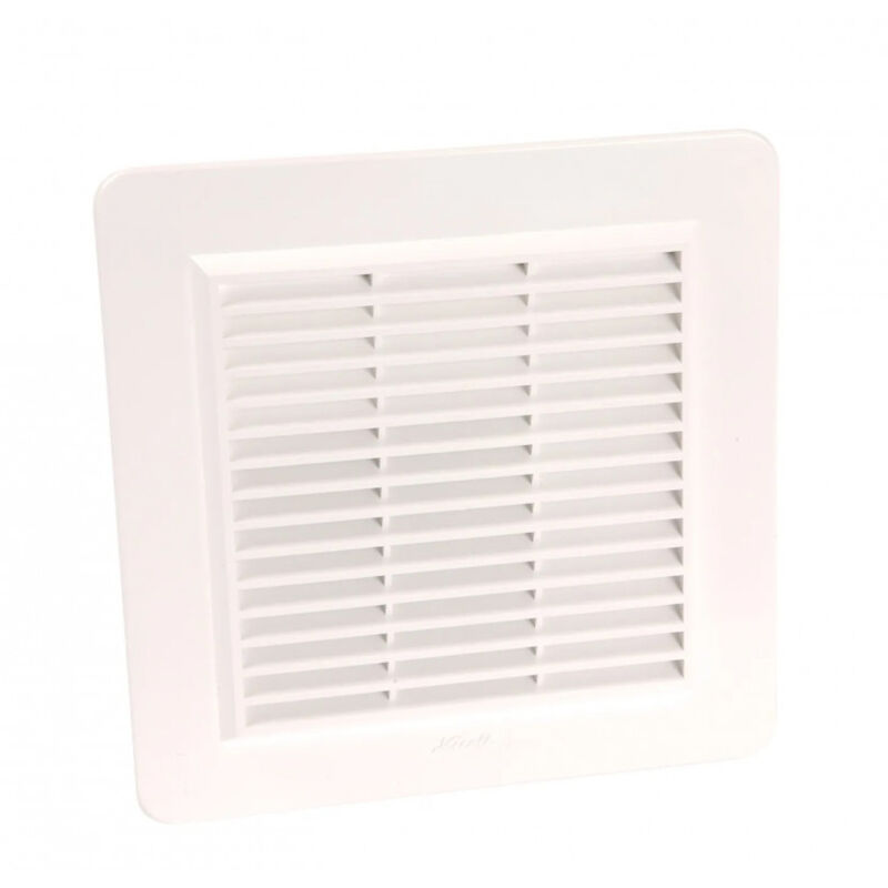 

Nicoll - Aplique de PVC con mosquitera: Cuadrado 246x246, blanco
