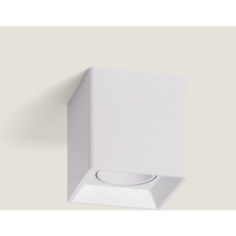 Aplique de Techo Blanco Jaspe Blanco - Blanco