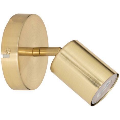 Aplique de techo dorado Vico 10x10cm - Atmosphera créateur d'intérieur