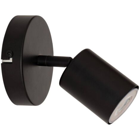 Aplique de techo negro Vico 10.5x10.5cm - Atmosphera créateur d'intérieur
