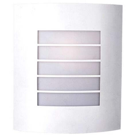 Aplique E27 de Pared Exterior Max. 60w IP54 Blanco