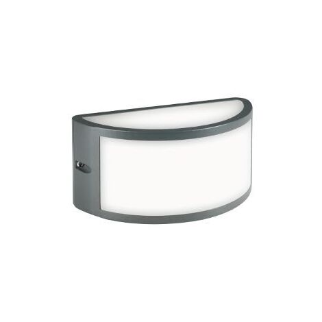 Aplique E27 línea grafito blanco