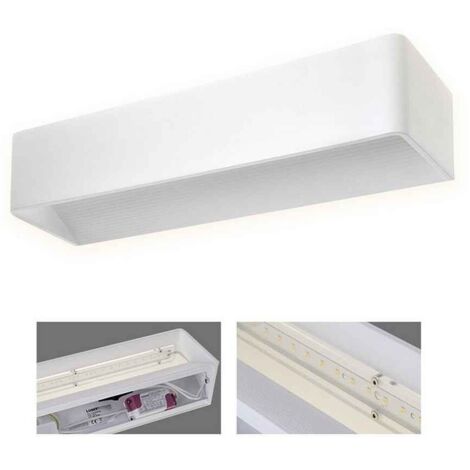 Aplique edna 1x12w led 1032lm 3000k l.36,5xan.10xal.8cm arena