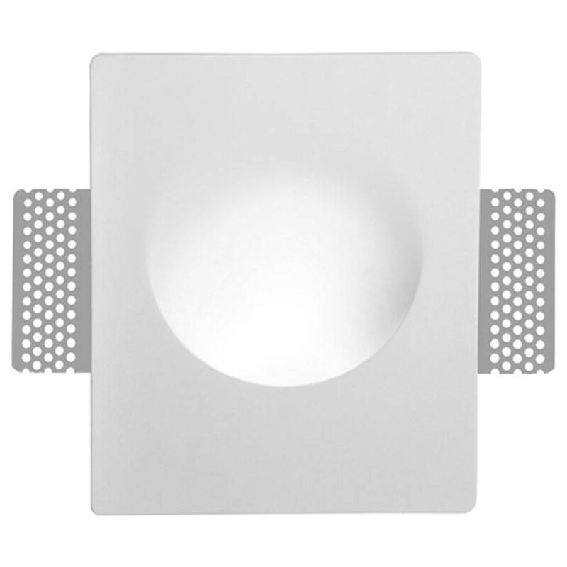 

Aplique empotrable de pared de escayola "MELON 2" GU10 trimless