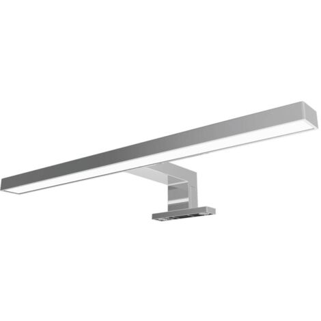 Aplique Espejo Baño LED 8W - 40cm - Blanco Neutro - Cromo