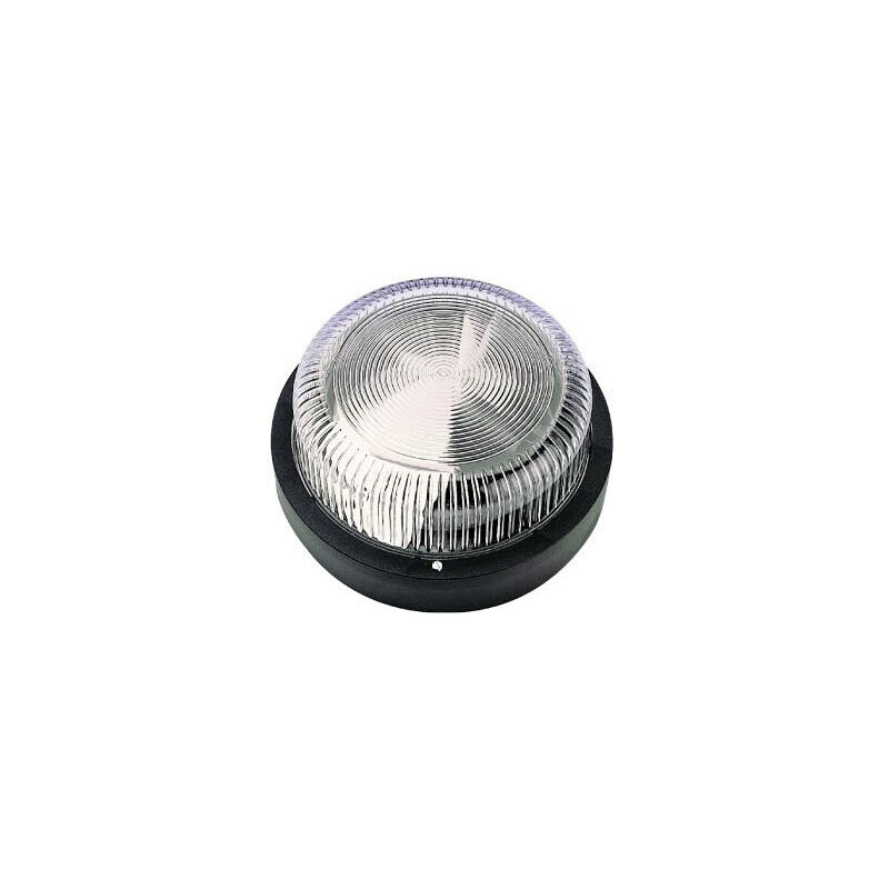 

Aplique estanco redondo sin rejilla negro IP44 (Fenoplástica 7210)