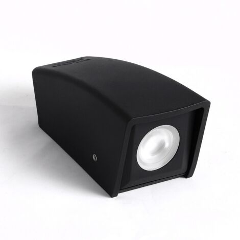 Aplique extérieur FUMAGALLI "MAMETE SQUARE" - G9 - 1,7W - IP67 - Noir