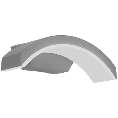 Aplique exterior 12w 3000k koala gris ip65 11,1x27,4x8,2 cm 600lm