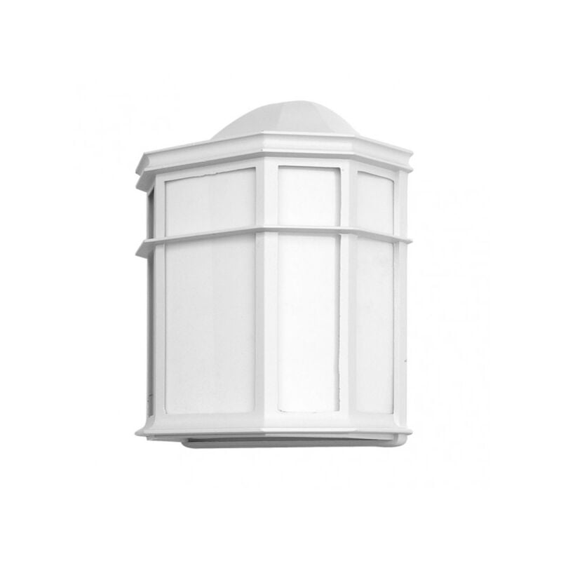 Bellatrix lampe murale d'extérieur aluminium 1xe27 white 25x11x19,5 cm ip44