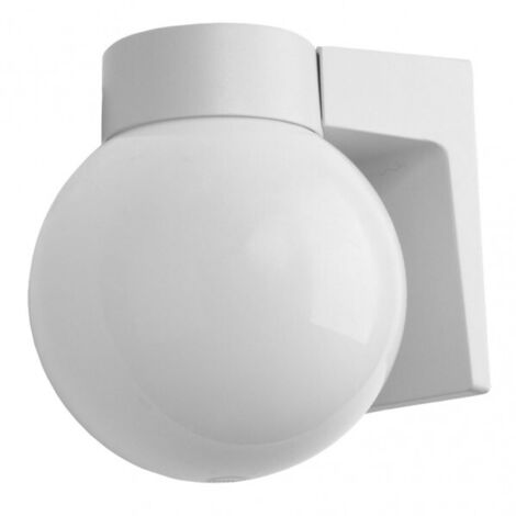 Aplique Exterior Aluminio Procyon 1xe27 Gris 18x15x18 Cm Ip4