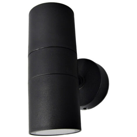 Aplique Exterior Becala 2xgu10 Negro Ip44