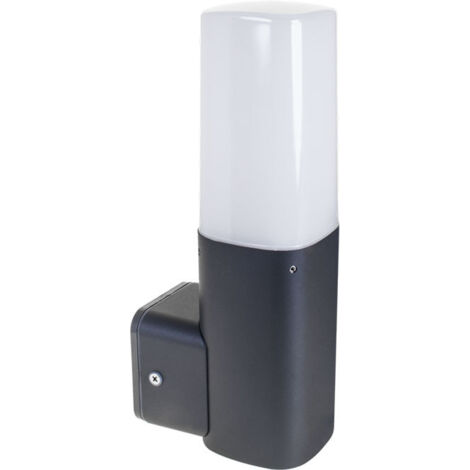 Aplique exterior Coura 1xE27 gris oscuro