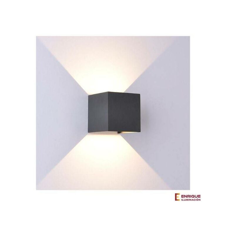 

Aplique exterior Davos cuadrado Gris - 0 - Mantra