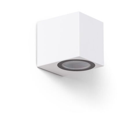 Aplique Exterior de Pared Miseno Blanco Blanco