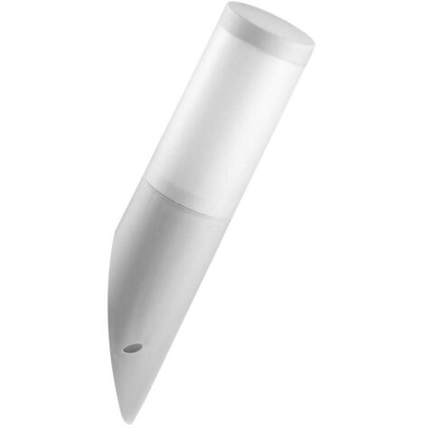 Aplique Exterior de Pared PC + PP Inclinado con Portalámparas E27