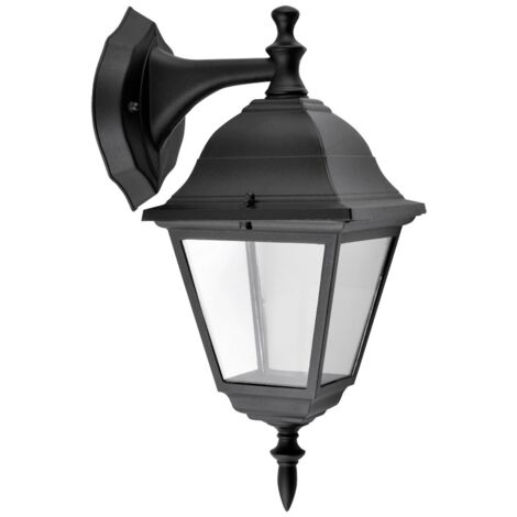 APLIQUE EXTERIOR DESCEN NEG - 60W E27