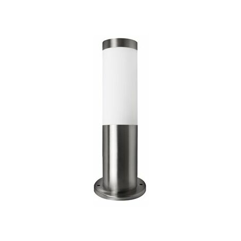 Aplique exterior inox E27 IP44 matel sobremuro