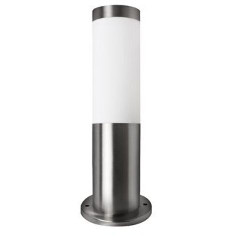 Aplique exterior inox E27 IP44 matel sobremuro