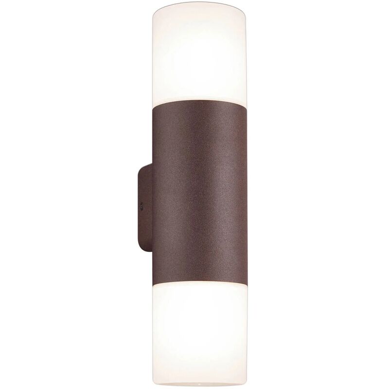 

APLIQUE EXTERIOR KIAMA 2 LUCES ÓXIDO - Lúzete
