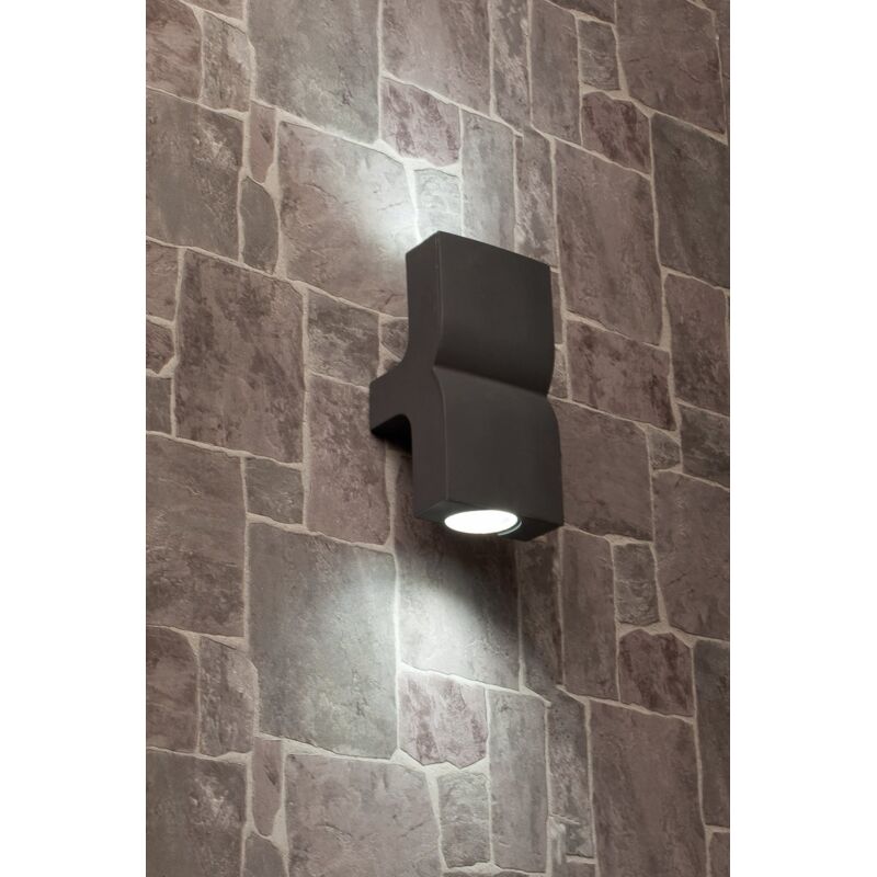 

KLAMP Aplique de pared exterior 74408 - GRIS OSCURO