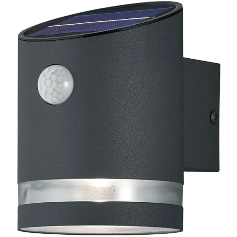 

APLIQUE EXTERIOR SOLAR LED CARYOTA 3W 3000K ANTRACITA - Lúzete