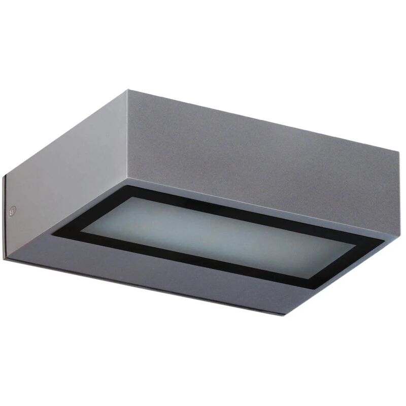 

APLIQUE EXTERIOR LED COLORADO 8W 4000K PLATA - Lúzete