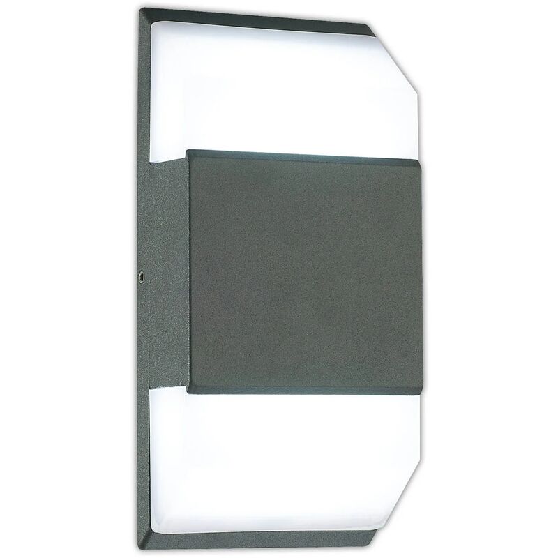 

APLIQUE EXTERIOR LED FOXGLOVE 5W 4000K ANTRÁCITA - Lúzete