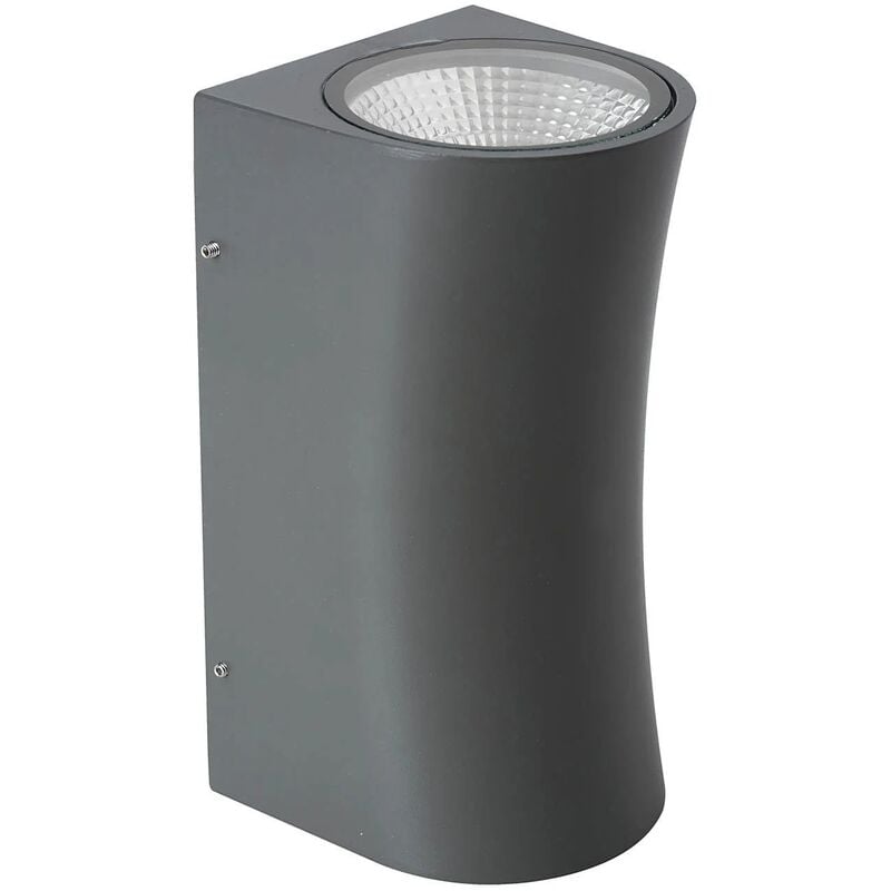 

Lúzete - Aplique Exterior Led Massachussets 10W 4000K Antrácita
