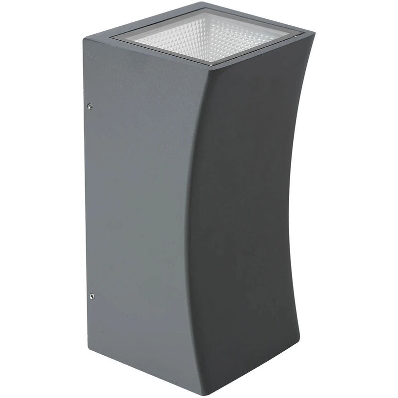 

APLIQUE EXTERIOR LED NORRLAND 10W 4000K ANTRÁCITA - Lúzete