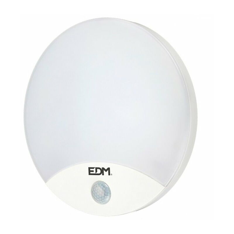 

Aplique LED redondo blanco con sensor 15W 4000K