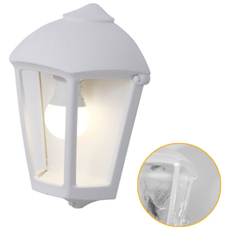 Aplique FABIO 1xE27 IP55 resina blanco