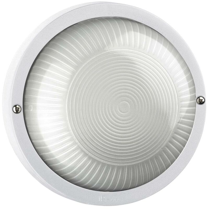 

Aplique FAR IP44 E27 12W Blanco DOPO 107B-G05X1A-01