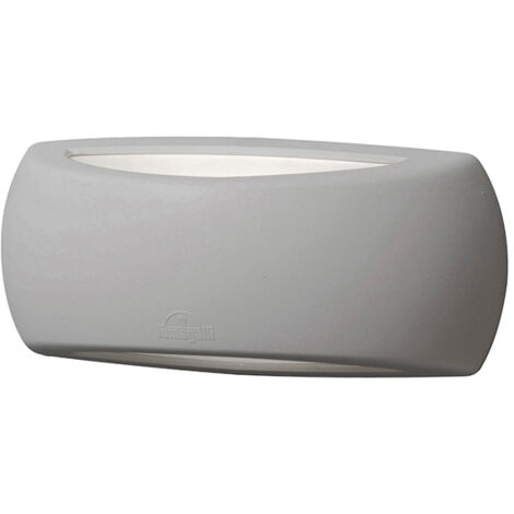 INTERLUSA Aplique FRANCY 1xE27 IP66 9al resina gris