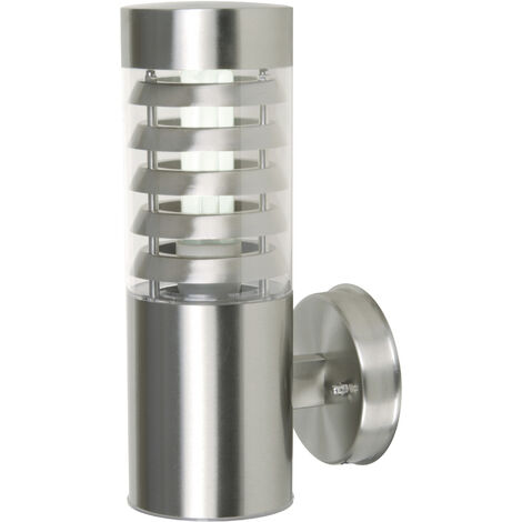Aplique GALERNA IP44 E27 18W Inox